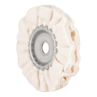 PFERD TOOLS Tuchring TR Flanell Ø 80x10mm Bohrung-Ø 10mm für Spiegelpolitur und Abglänzen mit Polierpaste