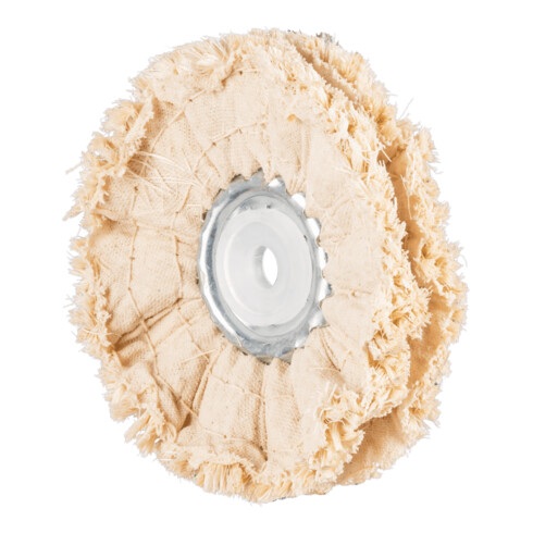 PFERD TOOLS Tuchring TR Sisal Ø 100x10mm Bohrung-Ø 10mm für grobe Vorpolitur mit Polierpaste