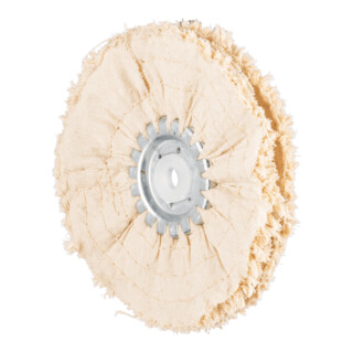 PFERD TOOLS Tuchring TR Sisal Ø 125x10mm Bohrung-Ø 10mm für grobe Vorpolitur mit Polierpaste