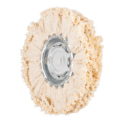 PFERD TOOLS Tuchring TR Sisal Ø 80x10mm Bohrung-Ø 10mm für grobe Vorpolitur mit Polierpaste