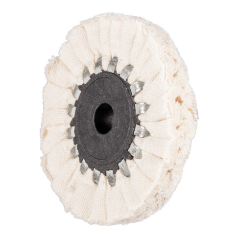 PFERD TOOLS Tuchring TR weich Ø 50x10mm Bohrung-Ø 6 mm für Hochglanzpolitur mit Polierpaste