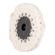 PFERD TOOLS Tuchring TR weich Ø 50x10mm Bohrung-Ø 6 mm für Hochglanzpolitur mit Polierpaste