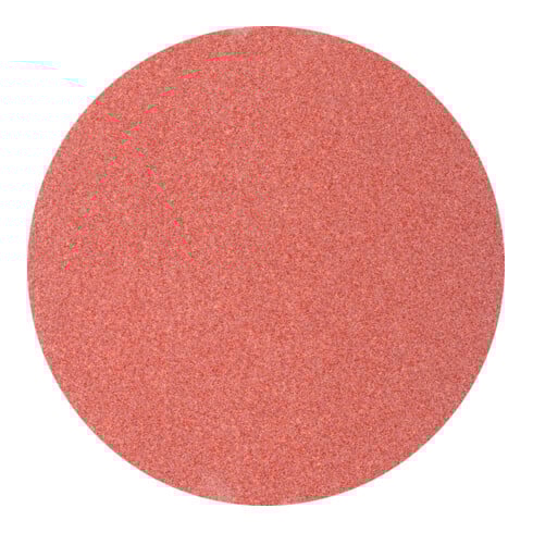 PFERD TOOLS Universal Korund Klettscheibe KSS Ø 125 A100 ohne Absauglöcher für Exzenterschleifer