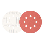 PFERD TOOLS Universal Korund Klettscheibe KSS Ø 125 A150 8 Absauglöcher für Exzenterschleifer