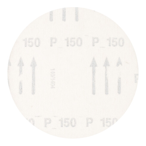 PFERD TOOLS Universal Korund Klettscheibe KSS Ø 125 A150 ohne Absauglöcher für Exzenterschleifer