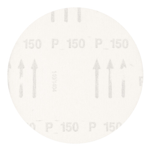 PFERD TOOLS Universal Korund Klettscheibe KSS Ø 125 A150 ohne Absauglöcher für Exzenterschleifer