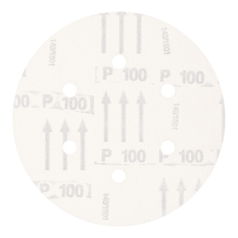 PFERD TOOLS Universal Korund Klettscheibe KSS Ø 150 A100 6 Absauglöcher für Exzenterschleifer