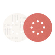 PFERD TOOLS Universal Korund Klettscheibe KSS Ø 150 A100 8 Absauglöcher für Exzenterschleifer