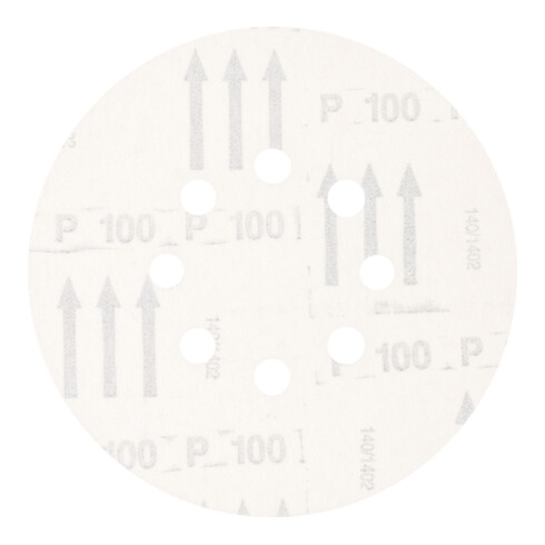 PFERD TOOLS Universal Korund Klettscheibe KSS Ø 150 A100 8 Absauglöcher für Exzenterschleifer