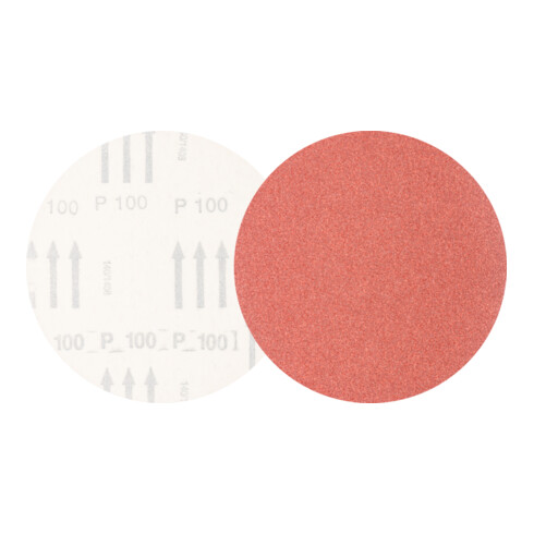 PFERD TOOLS Universal Korund Klettscheibe KSS Ø 150 A100 ohne Absauglöcher für Exzenterschleifer