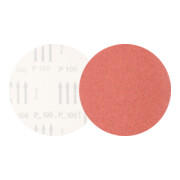 PFERD TOOLS Universal Korund Klettscheibe KSS Ø 150 A100 ohne Absauglöcher für Exzenterschleifer