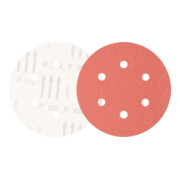 PFERD TOOLS Universal Korund Klettscheibe KSS Ø 150 A150 6 Absauglöcher für Exzenterschleifer