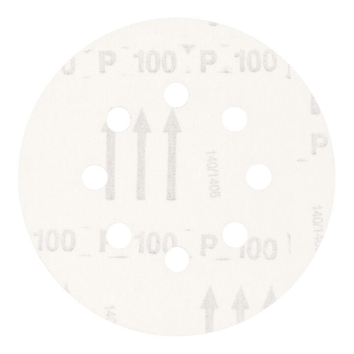 PFERD TOOLS Universal Korund Klettscheibe KSS Ø 125 A100 8 Absauglöcher für Exzenterschleifer