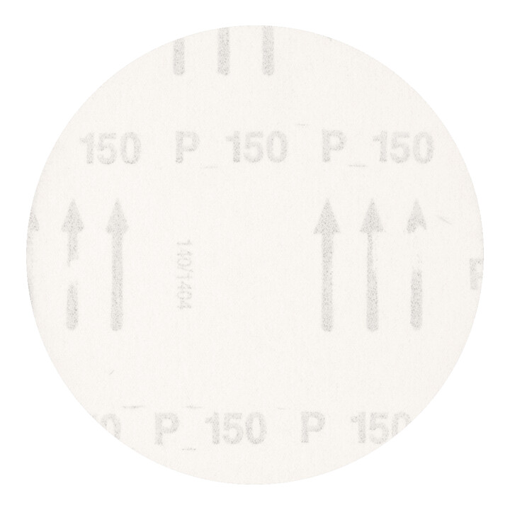 PFERD TOOLS Universal Korund Klettscheibe KSS Ø 125 A150 ohne Absauglöcher für Exzenterschleifer