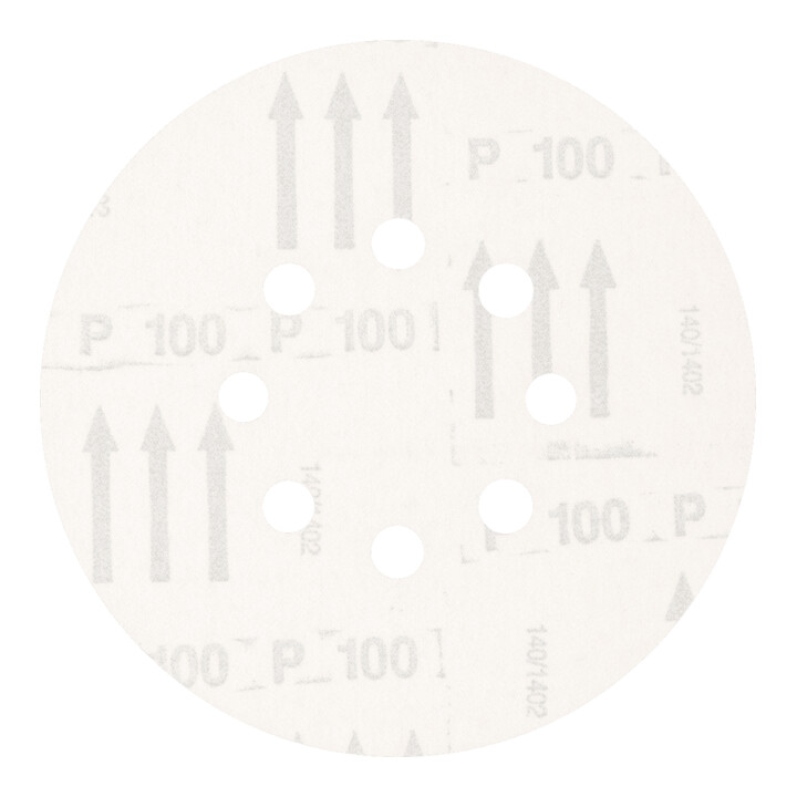 PFERD TOOLS Universal Korund Klettscheibe KSS Ø 150 A100 8 Absauglöcher für Exzenterschleifer