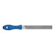 PFERD TOOLS Universal-Schärffeile mit Heft Flachstumpf 200mm Kreuzhieb 1/Einhieb 2-1