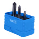 PFERD TOOLS VHM Entgratfräser Set 3-tlg. ⌀ 6/8/10 mm 90° TiAlN Schaft HB Universal Line Anfasen Entgraten