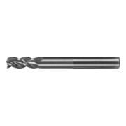 PFERD TOOLS VHM-Fräser Ø10mm, 3 Schneiden, 2xDC, Halsfreischliff extralang, Fase 0,2mm, unbeschichtet, Schaft HA, Performance Aluminium-1