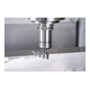 PFERD TOOLS VHM-Fräser Ø10mm, 3 Schneiden, 2xDC, Radius 1mm, unbeschichtet, Schaft HA, Performance Aluminium-2