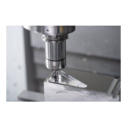 PFERD TOOLS VHM-Fräser Ø10mm, 3 Schneiden, 2xDC, Radius 1mm, unbeschichtet, Schaft HA, Performance Aluminium-5