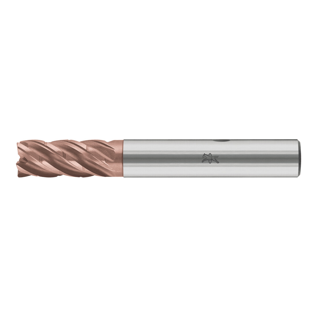 PFERD TOOLS VHM-Fräser Ø10mm, 5 Schneiden, mit Spanteiler, 2xDC, Radius 0,5mm, AlTiN / TiSiXN beschichtet, Schaft HB, Performance Rostfrei