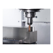PFERD TOOLS VHM-Fräser Ø10mm, 5 Schneiden, mit Spanteiler, 2xDC, Radius 0,5mm, AlTiN / TiSiXN beschichtet, Schaft HB, Performance Rostfrei-4