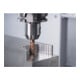 PFERD TOOLS VHM-Fräser Ø10mm, 5 Schneiden, mit Spanteiler, 2xDC, Radius 0,5mm, AlTiN / TiSiXN beschichtet, Schaft HB, Performance Rostfrei