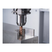 PFERD TOOLS VHM-Fräser Ø10mm, 5 Schneiden, mit Spanteiler, 2xDC, Radius 0,5mm, AlTiN / TiSiXN beschichtet, Schaft HB, Performance Rostfrei-5
