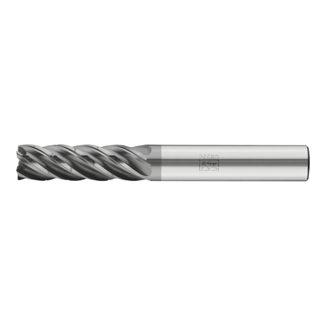 PFERD TOOLS VHM-Fräser Ø10mm, 5 Schneiden, mit Spanteiler, 3xDC, Radius 0,5mm, AlCrN beschichtet, Schaft HB, Universal