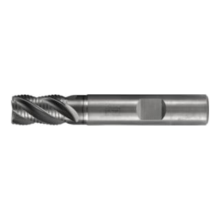 PFERD TOOLS VHM-Fräser Ø12mm, 4 Schneiden, mit Schruppverzahnung, 1,5xDC, Fase 0,4mm, AlCrN beschichtet, Schaft HB, Universal