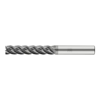 PFERD TOOLS VHM-Fräser Ø12mm, 5 Schneiden, mit Spanteiler, 5xDC, Radius 0,5mm, AlCrN beschichtet, Schaft HB, Universal