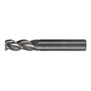PFERD TOOLS VHM-Fräser Ø20mm, 3 Schneiden, 2xDC, Fase 0,35mm 45°, unbeschichtet, Schaft HA, Performance Aluminium-1