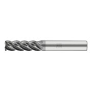 PFERD TOOLS VHM-Fräser Ø20mm, 5 Schneiden, mit Spanteiler, 3xDC, Radius 1mm, AlCrN beschichtet, Schaft HB, Universal-1