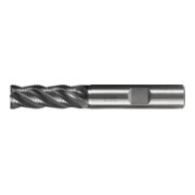 PFERD TOOLS VHM-Fräser Ø6mm, 4 Schneiden, mit Schruppverzahnung, 2xDC, Fase 0,15mm, AlCrN beschichtet, Schaft HB, Universal-1