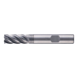 PFERD TOOLS VHM-Fräser Ø6mm, 5 Schneiden, 2xDC, Radius 0,5mm, AlCrN beschichtet, Schaft HB, Universal