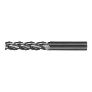 PFERD TOOLS VHM-Fräser Ø8mm, 3 Schneiden,>4xDC, Fase 0,15mm, unbeschichtet, Schaft HA, Performance Aluminium