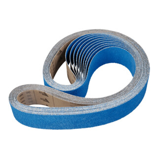 PFERD TOOLS VICTOGRAIN-COOL Schleifband BA 75x2000 mm A 36 für extrem hohen Abtrag mit Bandschleifer