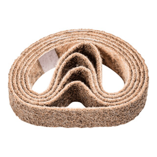 PFERD TOOLS Vlies Schleifband VB 35x450mm A100 G für Feinschliff und Finish mit Rohrbandschleifer