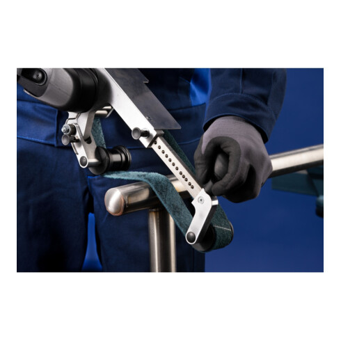 PFERD TOOLS Vlies Schleifband VB 40x760 mm A240 F für Feinschliff und Finish mit Rohrbandschleifer