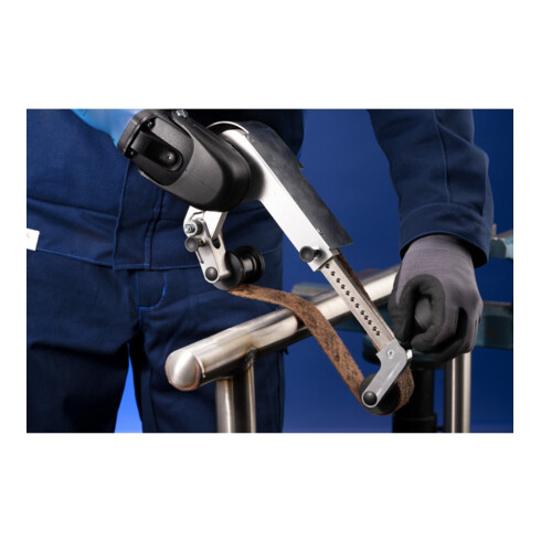 PFERD TOOLS Vlies Schleifband VB 40x820 mm A180 M für Feinschliff und Finish mit Rohrbandschleifer