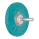 PFERD TOOLS Vulkanisierte Rundbürste weich ungezopft RBV Ø63x7 mm Schaft-Ø6 mm Stahl-Draht-Ø0,30