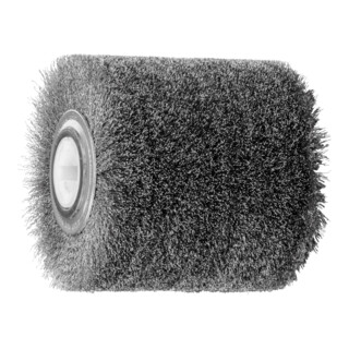 PFERD TOOLS Walzenbürste WBU Ø100x100x19,1 mm Bohrung Edelstahl-Draht-Ø0,20 Satiniermaschine