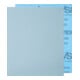 PFERD TOOLS wasserfester Papier Schleifbogen 230x280mm BP W SiC1000 für Lackbearbeitung