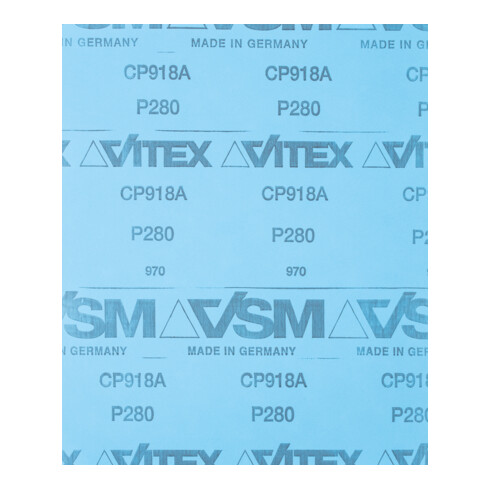 PFERD TOOLS wasserfester Papier Schleifbogen 230x280mm BP W SiC280 für Lackbearbeitung