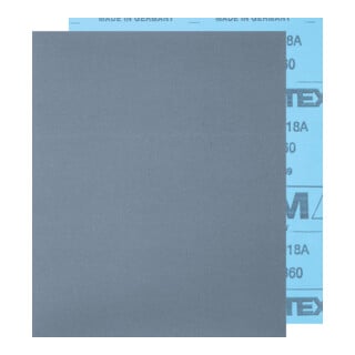 PFERD TOOLS wasserfester Papier Schleifbogen 230x280mm BP W SiC360 für Lackbearbeitung