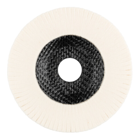 PFERD TOOLS weiche Filzfächerscheibe FFS Ø 115 mm Bohrung 22,23 für Polierarbeiten mit Winkelschleifer