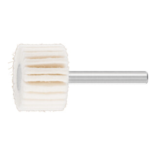 PFERD TOOLS weiche Filzlamellenstifte FLS Ø 30x20mm Schaft-Ø 6 mm für universelle Polierarbeiten
