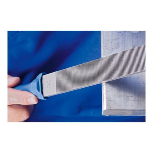 PFERD TOOLS Weichmetallfeile Flachstumpf 250mm Hieb 0 für Bearbeitung von Weichmetall und Kunststoff