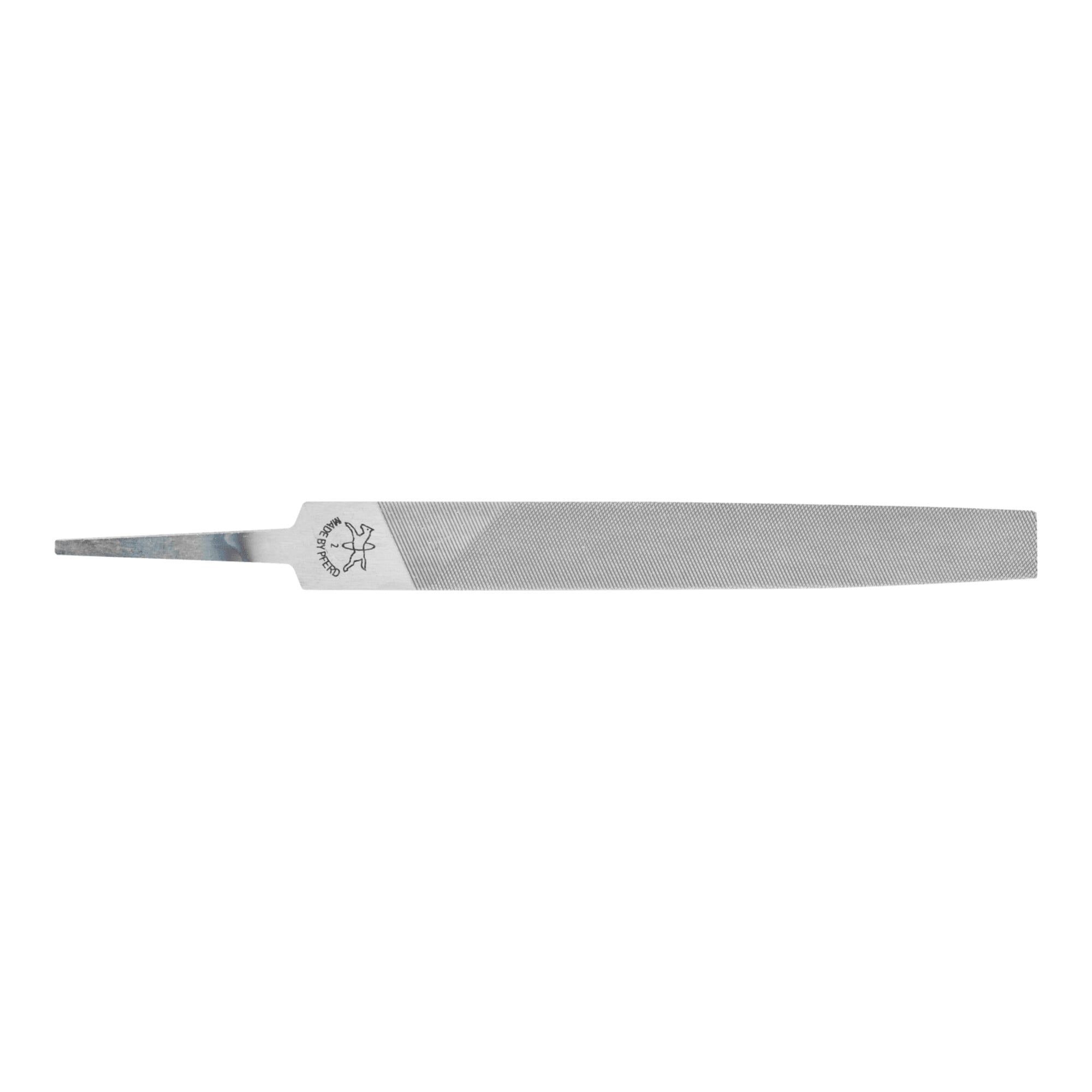 PFERD TOOLS Werkstattfeile Flachspitz 100mm Hieb 2 universell zum Schruppen und Schlichten
