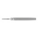 PFERD TOOLS Werkstattfeile Flachspitz 100mm Hieb 3 für Feinbearbeitung, Schlichten